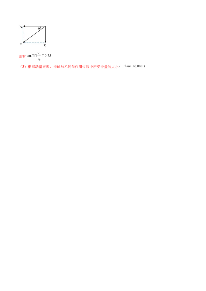 第30讲动量和动量定理（讲义）（解析版）_4.2025物理总复习_2024年新高考资料_1.2024一轮复习_2024年高考物理一轮复习讲练测（新教材新高考）_第30讲动量和动量定理（讲义）