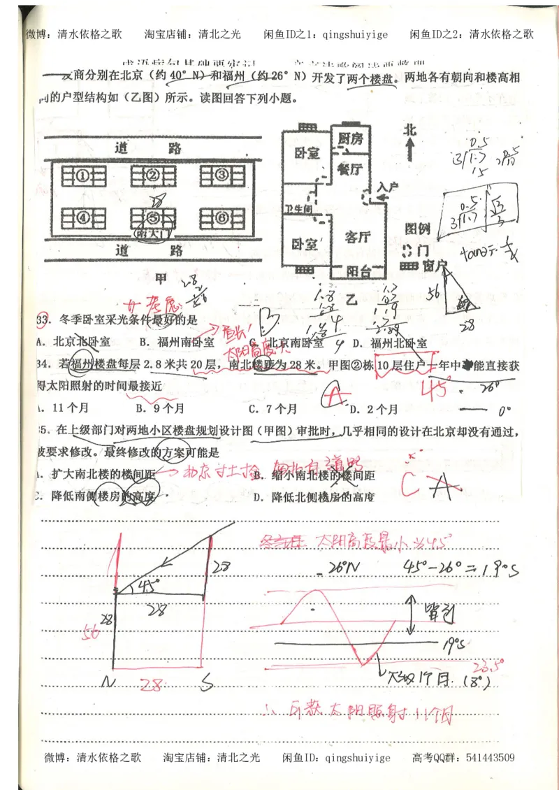 5.衡水中学高考积累与改错_地理（第5本）_61页_高中衡水学霸笔记_高中全部赠品_错题集高中九科_地理积累与改错