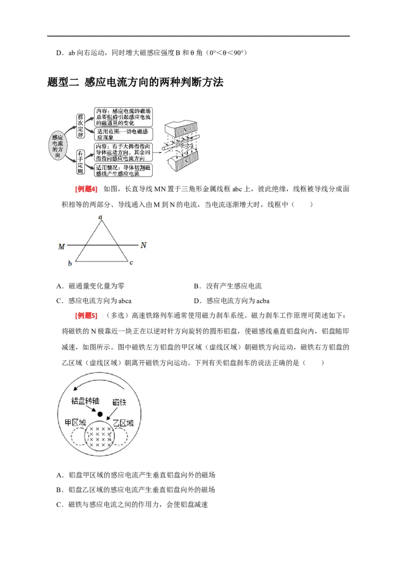 专题23电磁感应基本规律及应用（原卷版）_4.2025物理总复习_赠品通用版（老高考）复习资料_专项复习_2023年高考冲刺物理热点知识讲练与题型归纳（全国通用）