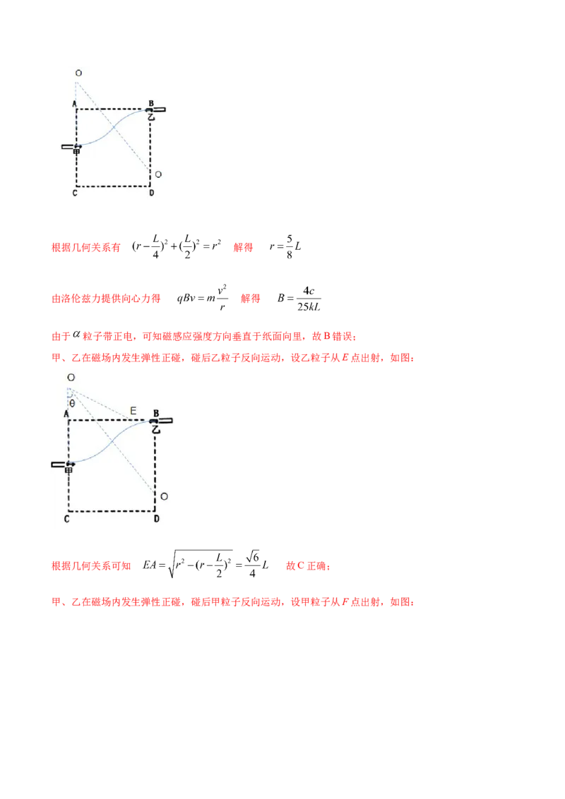 秘籍17磁场中的热点问题-备战2023年高考物理抢分秘籍（新高考专用）（解析版）_4.2025物理总复习_2023年新高复习资料_备战2023年高考物理抢分秘籍（新高考专用）