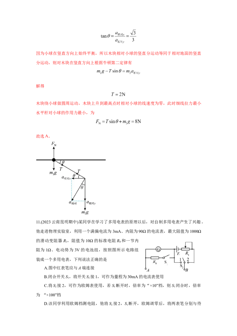专题24.巧解选择题（解析版）--2023高考二轮复习_4.2025物理总复习_2023年新高复习资料_二轮复习_2023年高考物理二轮复习二十五专题精练287608825_专题24巧解选择题