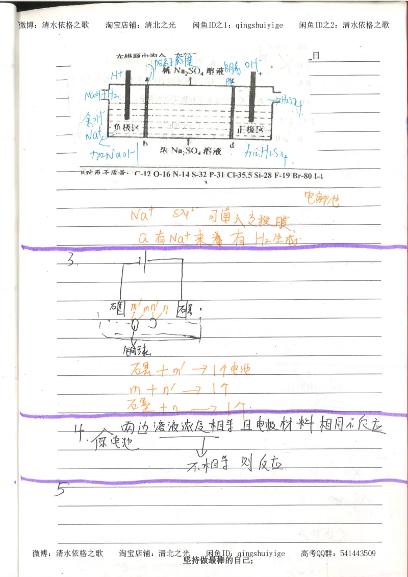 7.衡水中学高考积累与改错_高三化学（第3本）_109页_高中衡水学霸笔记_高中全部赠品_错题集高中九科_化学积累与改错