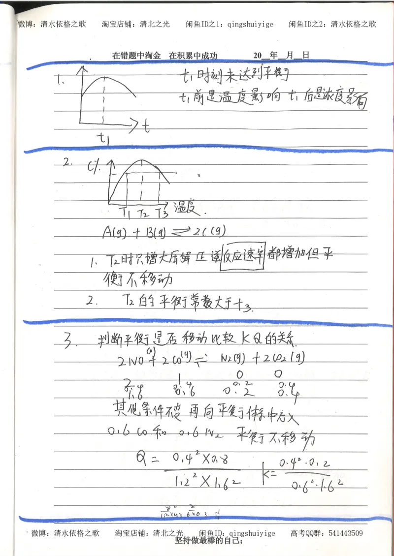 7.衡水中学高考积累与改错_高三化学（第3本）_109页_高中衡水学霸笔记_高中全部赠品_错题集高中九科_化学积累与改错