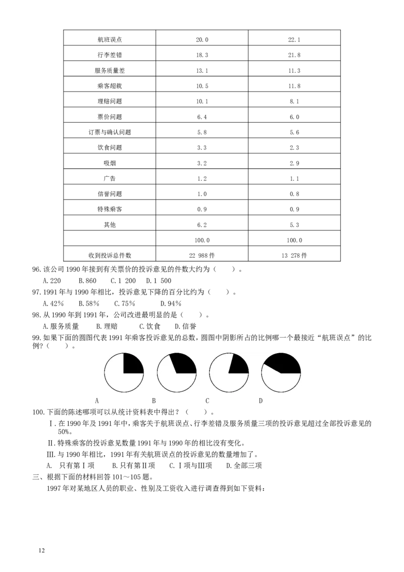 2001年国家公务员考试《行测》真题_34省+国考真题_此文件夹为word版,不推荐使用_此word版为,不推荐使用_此word版为,不推荐使用_此word版为,不推荐使用