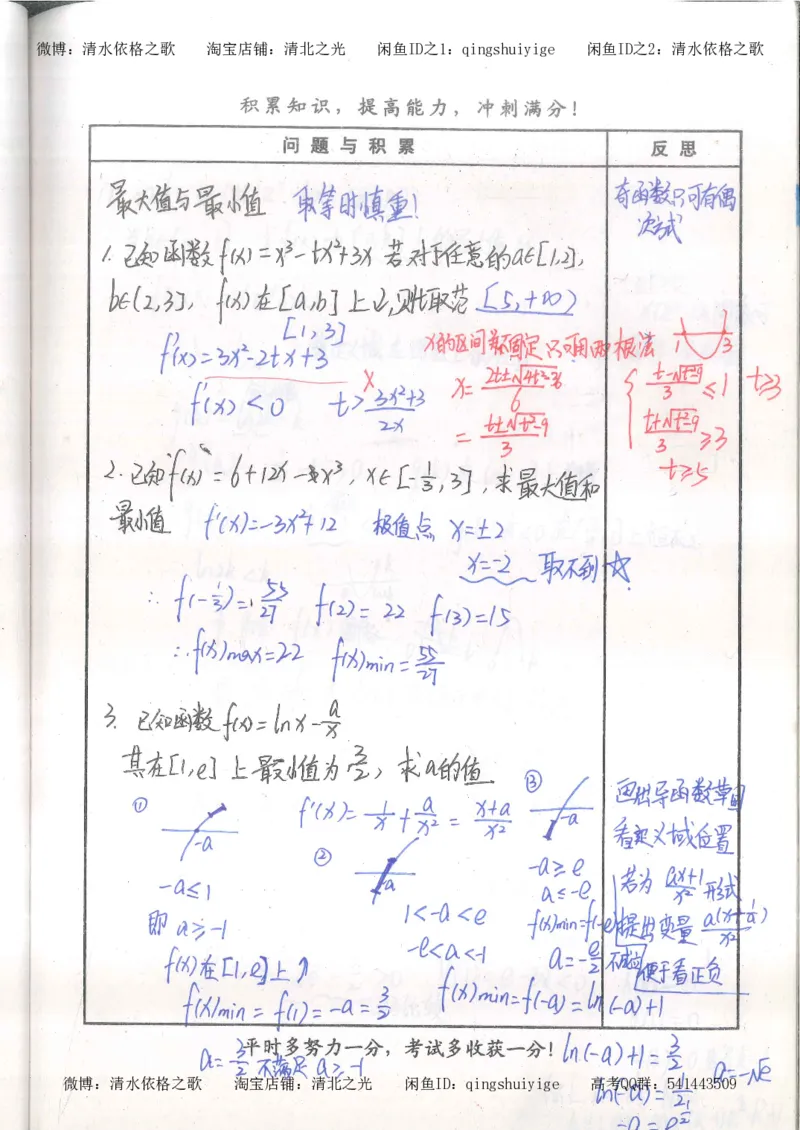 4.衡水中学高考积累与改错_高二数学（第2本）_86页_高中衡水学霸笔记_高中全部赠品_错题集高中九科_数学积累与改错
