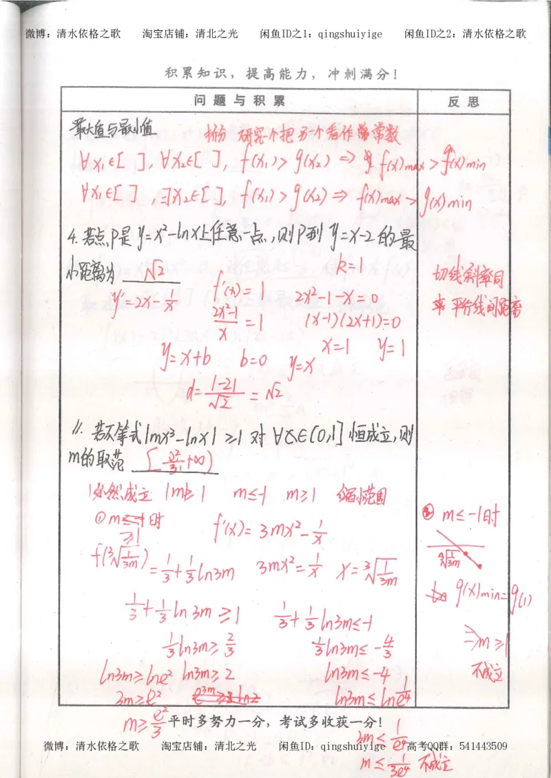 4.衡水中学高考积累与改错_高二数学（第2本）_86页_高中衡水学霸笔记_高中全部赠品_错题集高中九科_数学积累与改错