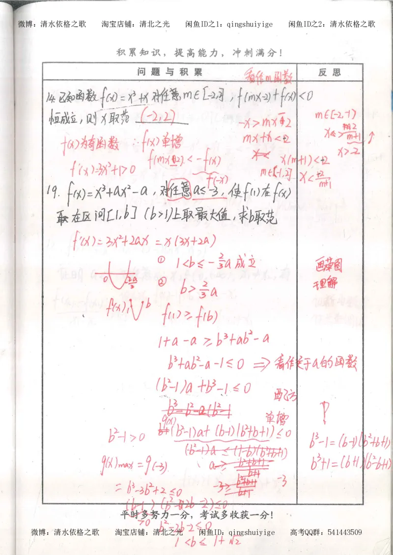 4.衡水中学高考积累与改错_高二数学（第2本）_86页_高中衡水学霸笔记_高中全部赠品_错题集高中九科_数学积累与改错