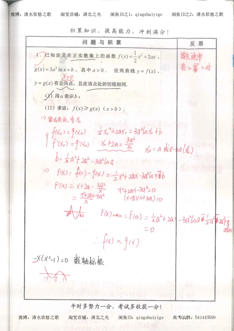 4.衡水中学高考积累与改错_高二数学（第2本）_86页_高中衡水学霸笔记_高中全部赠品_错题集高中九科_数学积累与改错