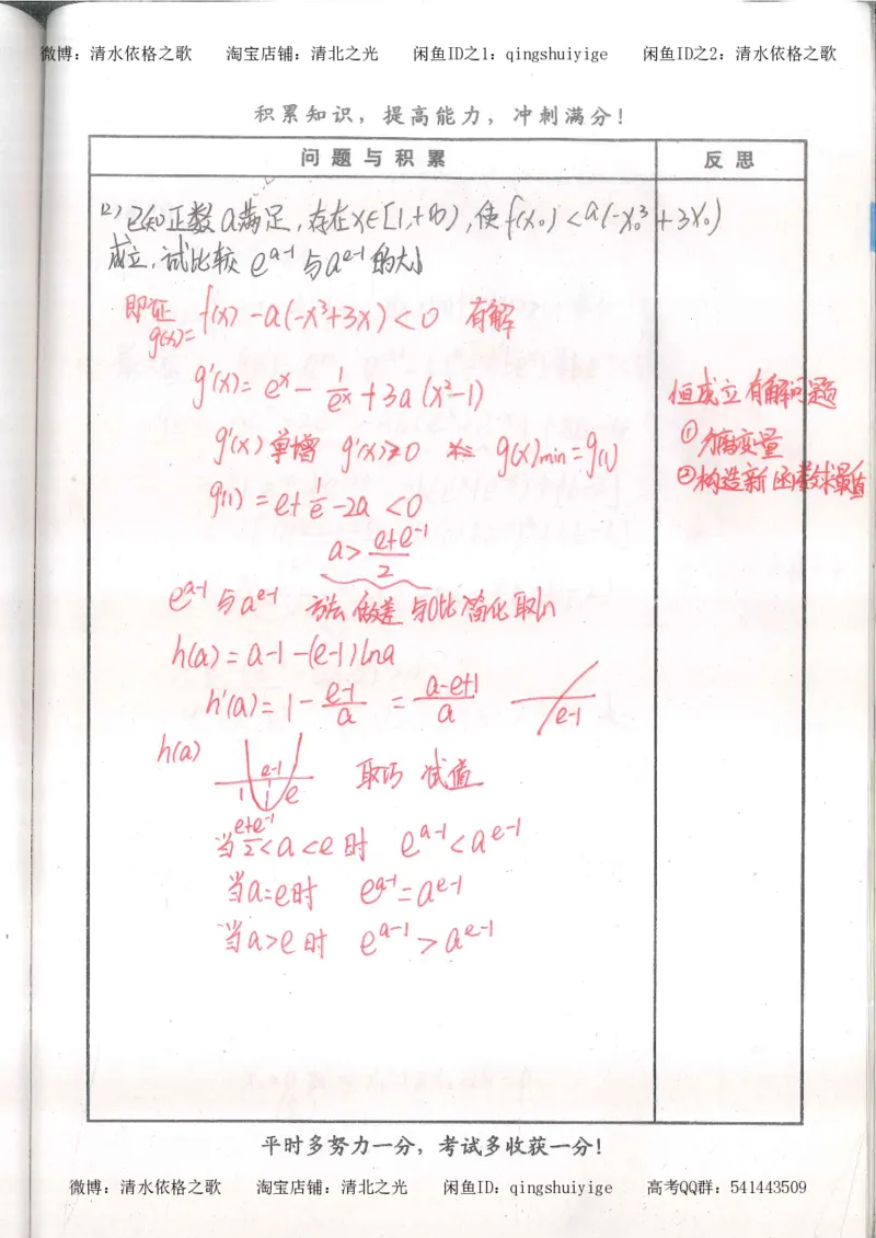 4.衡水中学高考积累与改错_高二数学（第2本）_86页_高中衡水学霸笔记_高中全部赠品_错题集高中九科_数学积累与改错