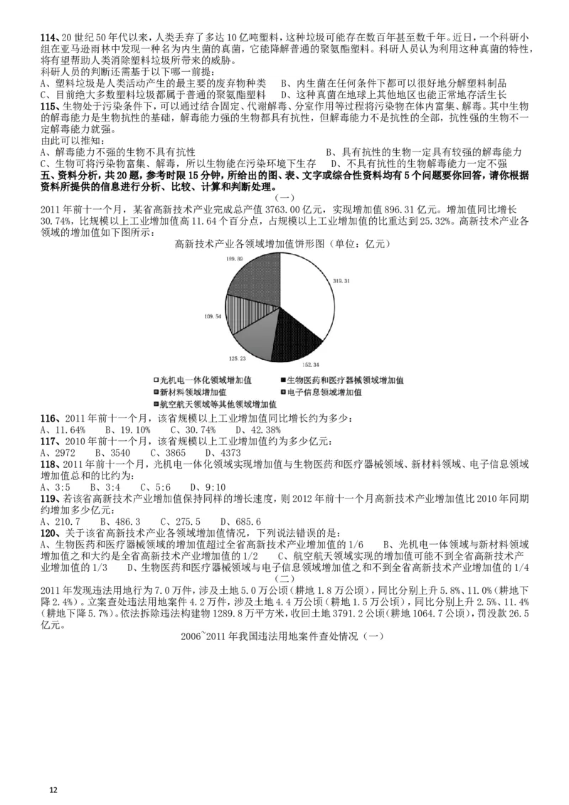 2013年国家公务员考试《行测》真题卷_34省+国考真题_此文件夹为word版,不推荐使用_此word版为,不推荐使用_此word版为,不推荐使用_国考2000-2022真题