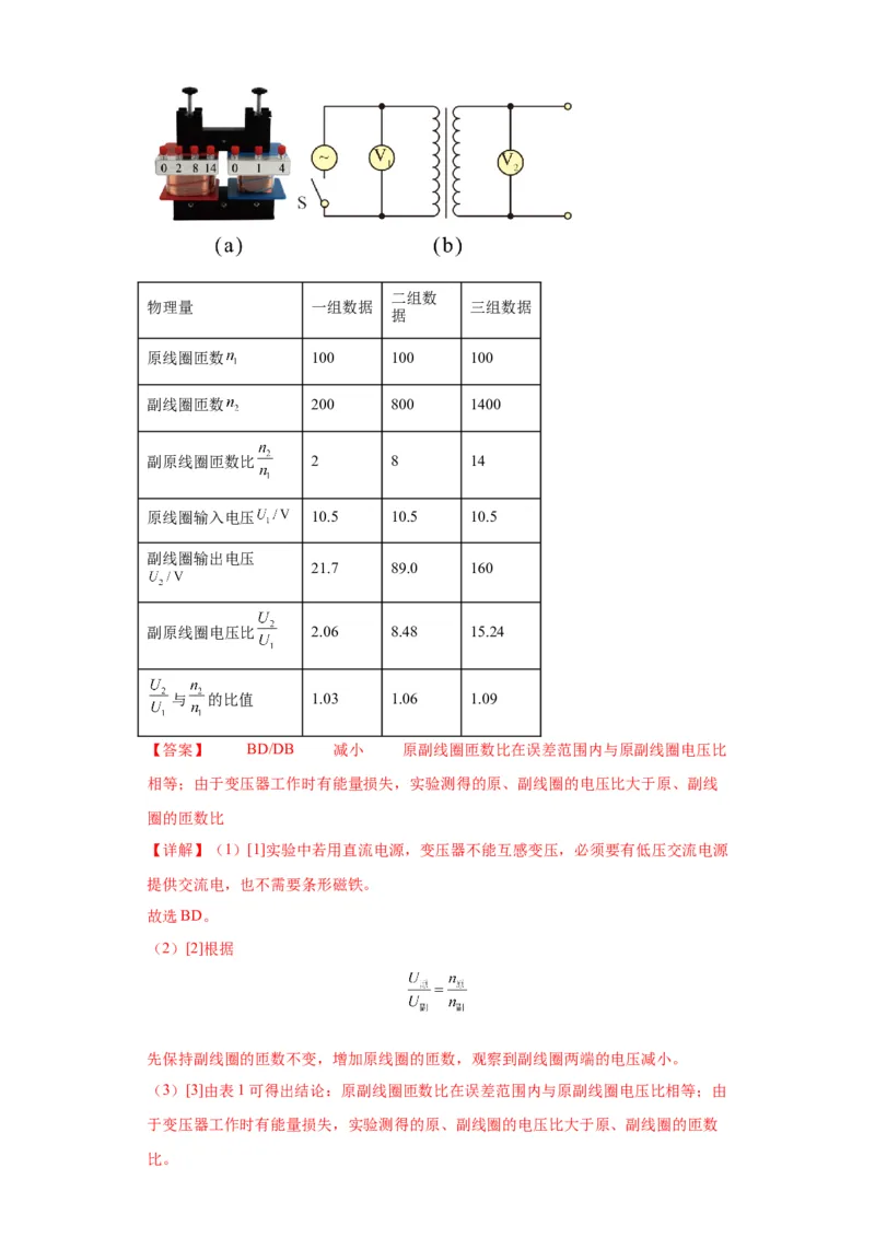 专题19电学试验（解析版）_4.2025物理总复习_2024年新高考资料_2.2024二轮复习_2024年高考物理二轮热点题型归纳与变式演练（新高考通用）