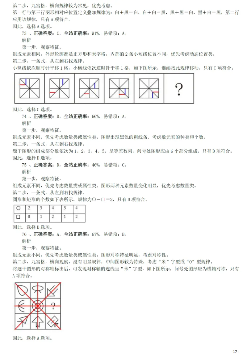 2011年1015西藏公务员考试《行测》真题答案及解析_34省+国考真题_34省考+国考pdf版推荐用这个版本_34省行测+申论真题pdf推荐用这个版本_西藏公务员考试真题&mdash;&mdash;行测09-19