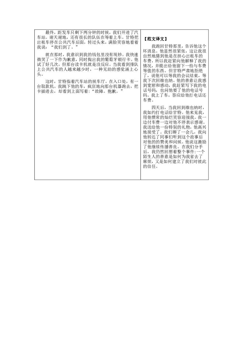 2024年高考英语真题（新高考I卷）读后续写解读分析学案_3.2025英语总复习_2025年新高考资料_专项复习_备考2025&middot;真题解码2024年高考英语真题（新高考I卷）各题型解读分析学案