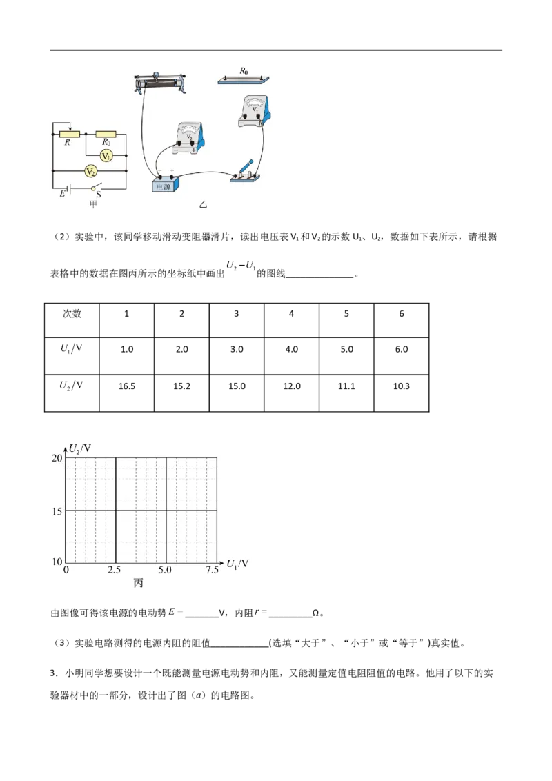 专题55测量电阻常用的六种方法（原卷版）_4.2025物理总复习_2023年新高复习资料_一轮复习_2023届高三物理一轮复习多维度导学与分层专练