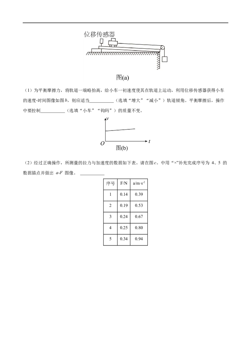 实验04探究加速度与物体受力、物体质量的关系&mdash;&mdash;全攻略备战2023年高考物理一轮重难点复习（解析版）_4.2025物理总复习_2023年新高复习资料_一轮复习