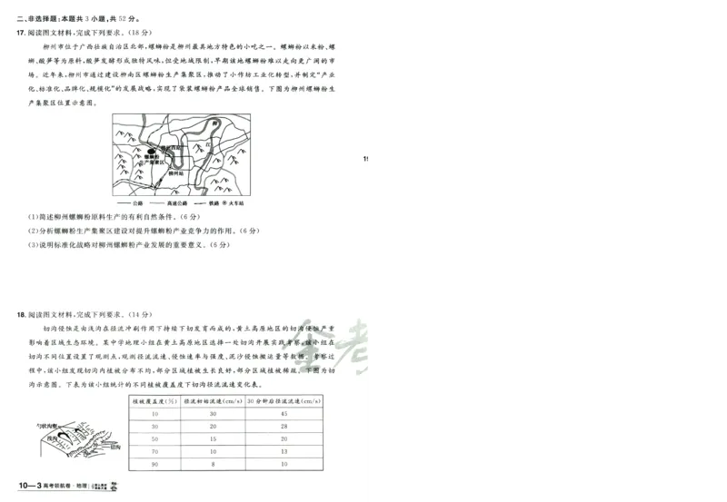 2026版金考卷&middot;百校联盟高考领航卷地理（新教材版）-A4_2026版金考卷&middot;百校联盟高考领航卷（全科）_2026版金考卷&middot;百校联盟高考领航卷地理（新教材版）