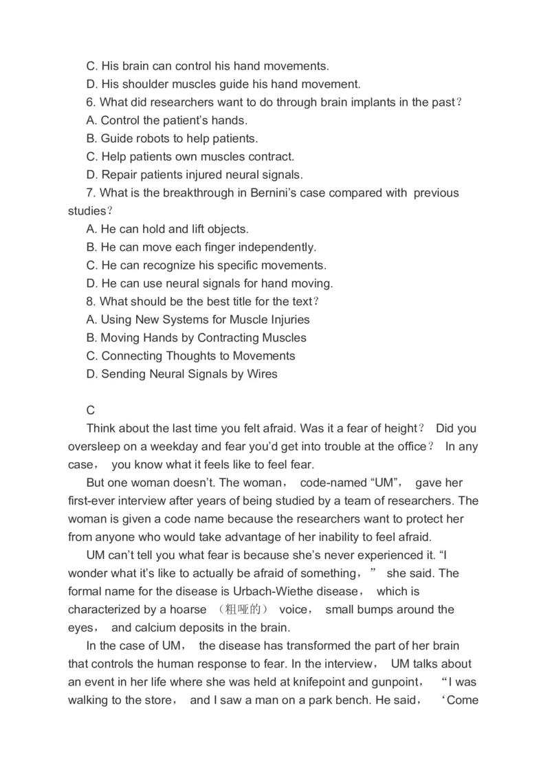 2023届高考英语二轮复习分类综合训练：阅读理解完形填空语法填空（含答案）(1)_3.2025英语总复习_赠品通用版（老高考）复习资料_二轮复习