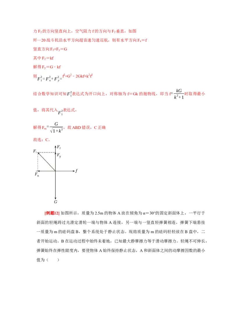 第5讲　受力分析共点力的平衡（解析版）_4.2025物理总复习_2025年新高考资料_一轮复习_2025届高考物理一轮复习考点精讲精练（全国通用）（完结）