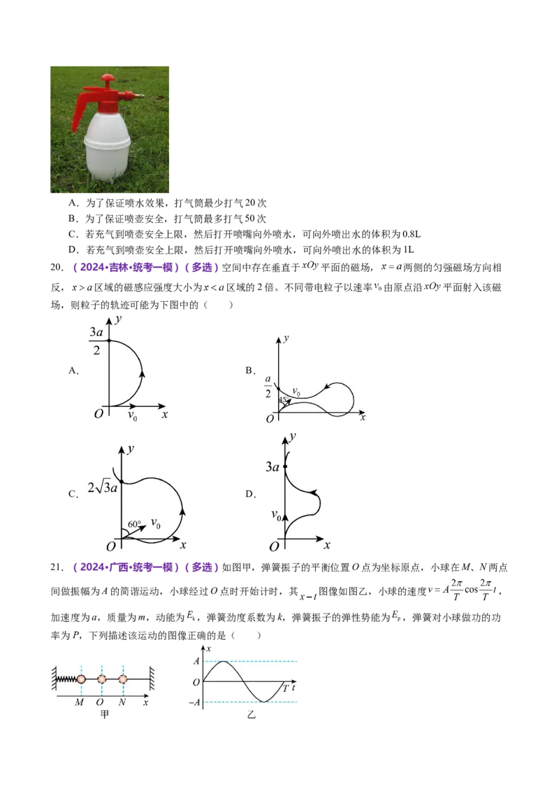 专题22选择题的解题技巧（讲义）（原卷版）_4.2025物理总复习_2024年新高考资料_2.2024二轮复习_2024年高考物理二轮复习讲练测（新教材新高考）