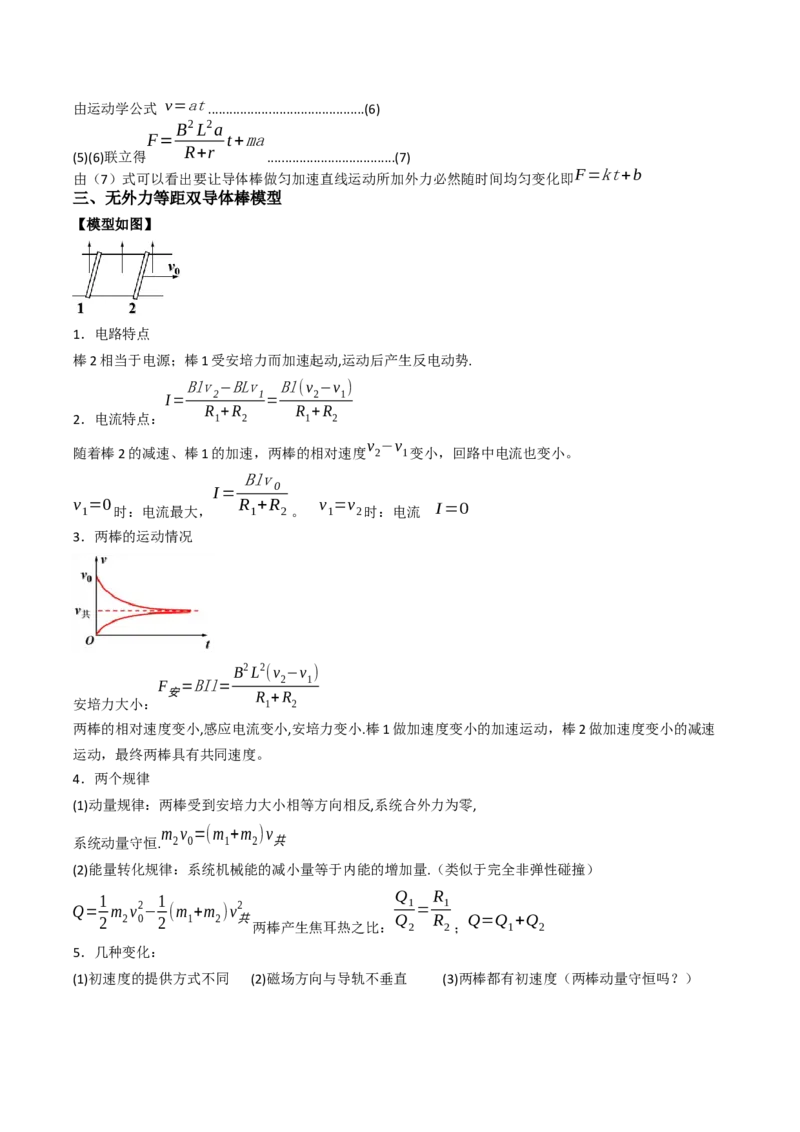 热点11导体棒进出磁场的电磁感应模型（解析版）_4.2025物理总复习_2024年新高考资料_3.2024专项复习_2024年高考物理热点&middot;重点&middot;难点专练（新高考专用）