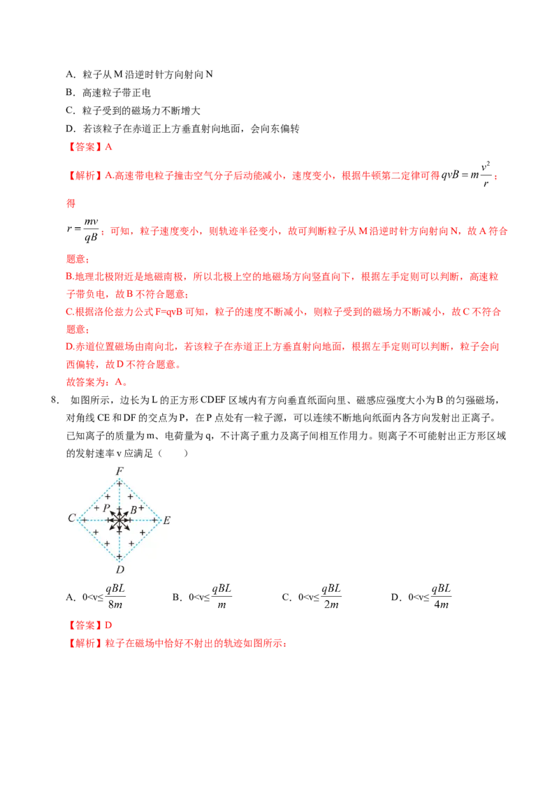 押第9、14题：磁场带电粒子在电磁场中的运动-备战2024年高考物理临考题号押题（辽宁、黑龙江、吉林专用）（解析版）_4.2025物理总复习_2024年新高考资料_5.2024三轮冲刺