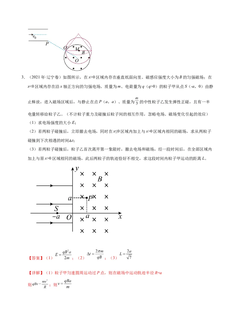 押第9、14题：磁场带电粒子在电磁场中的运动-备战2024年高考物理临考题号押题（辽宁、黑龙江、吉林专用）（解析版）_4.2025物理总复习_2024年新高考资料_5.2024三轮冲刺