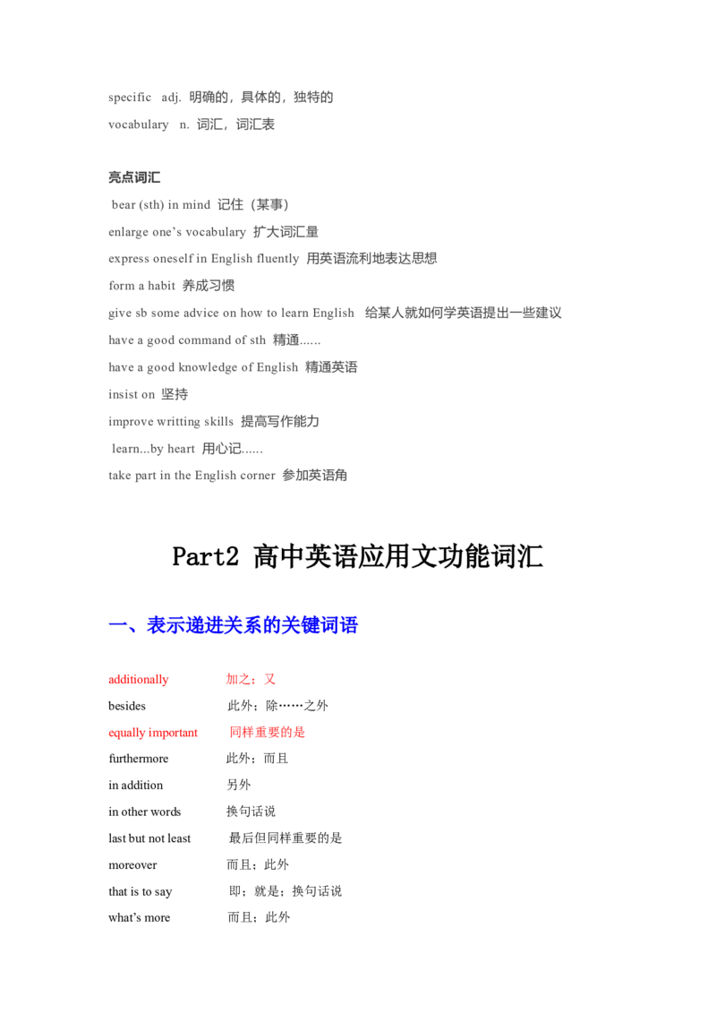 01高考英语应用文：高级替换词+热点话题词（1）_3.2025英语总复习_2023年新高考资料_备战2023年高考英语抢分秘籍（新高考专用）