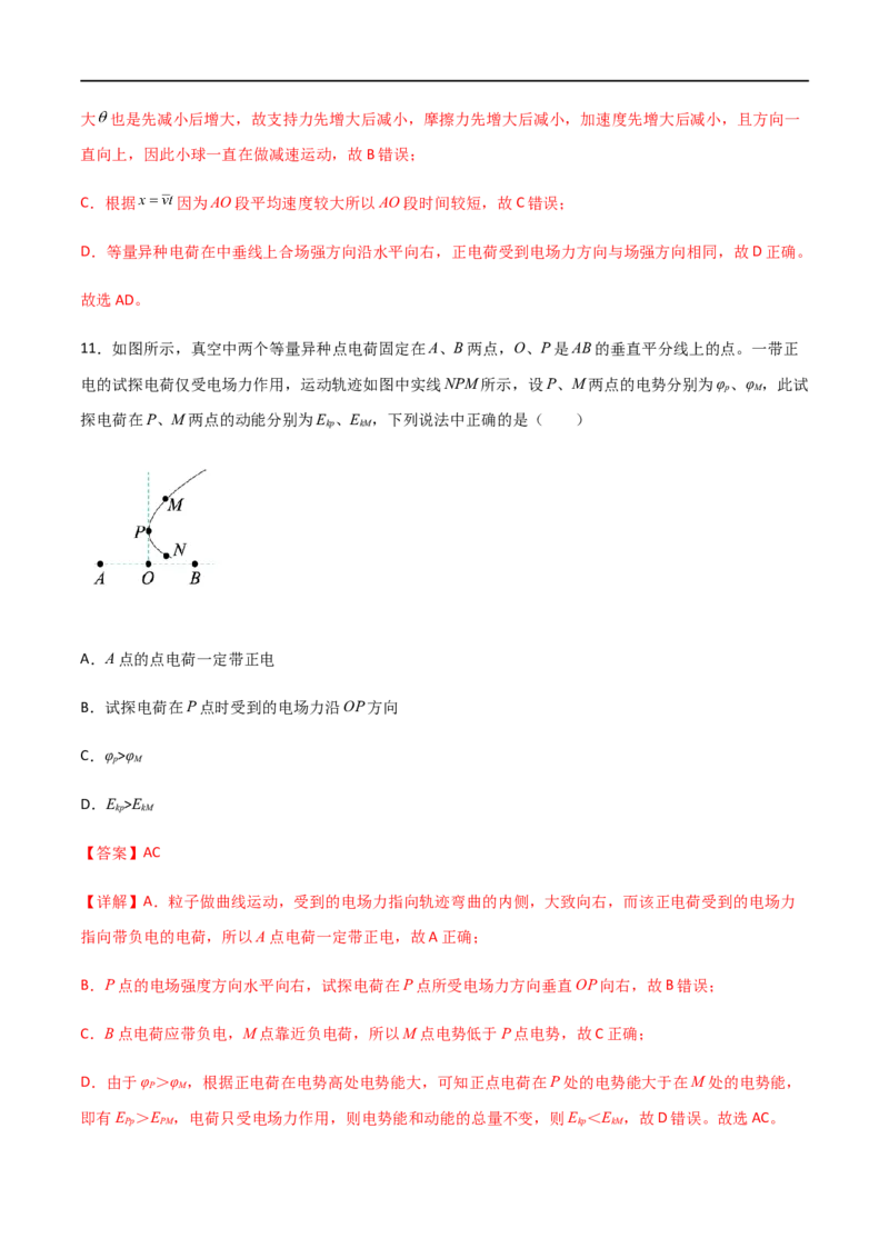 专题43库仑定律、电场强度和电场线（解析版）_4.2025物理总复习_2023年新高复习资料_一轮复习_2023届高三物理一轮复习多维度导学与分层专练
