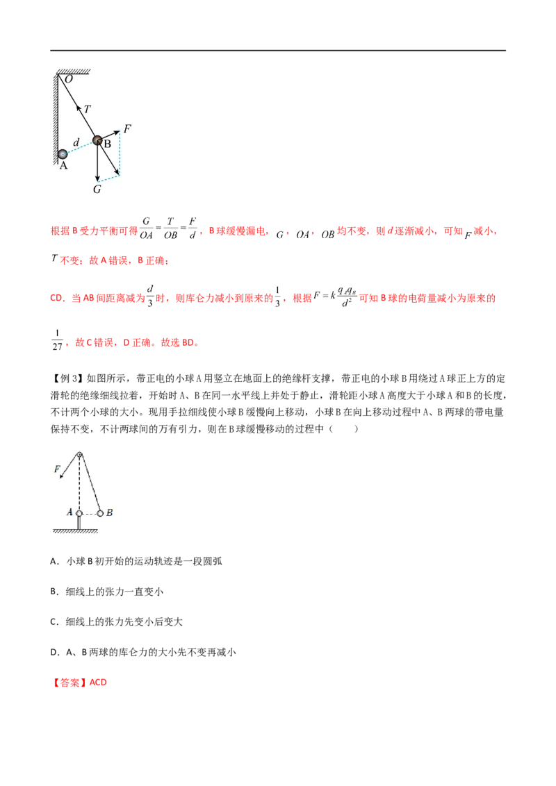 专题43库仑定律、电场强度和电场线（解析版）_4.2025物理总复习_2023年新高复习资料_一轮复习_2023届高三物理一轮复习多维度导学与分层专练