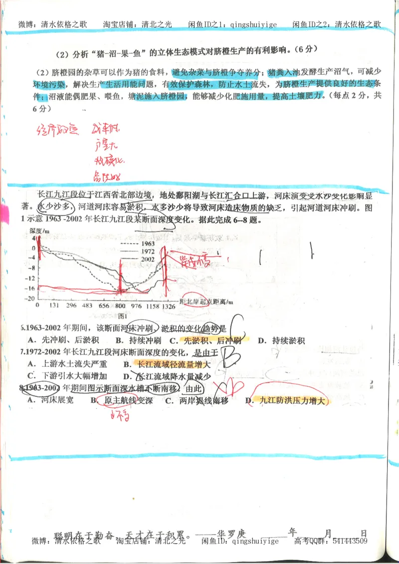 4.衡水中学高考积累与改错_地理（第4本）_162页_高中衡水学霸笔记_高中全部赠品_错题集高中九科_地理积累与改错