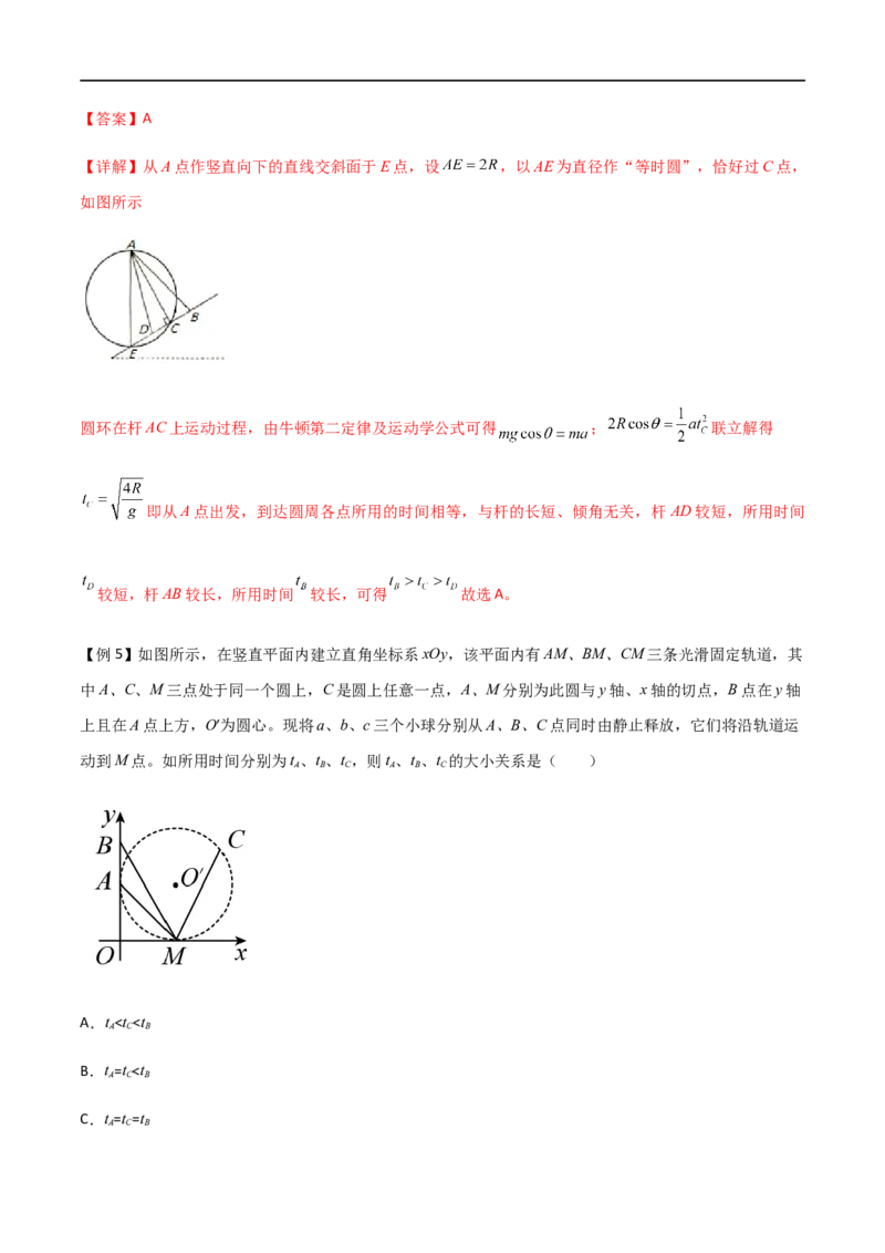 专题15超重失重、等时圆和动力学两类基本问题（解析版）_4.2025物理总复习_2023年新高复习资料_一轮复习_2023届高三物理一轮复习多维度导学与分层专练