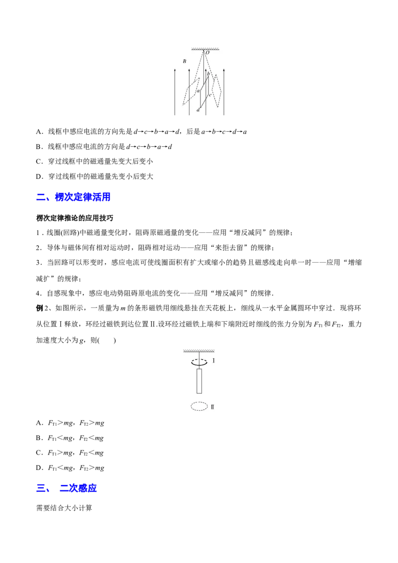 秘籍18电磁感应中的热点问题-备战2023年高考物理抢分秘籍（新高考专用）（原卷版）_4.2025物理总复习_2023年新高复习资料_备战2023年高考物理抢分秘籍（新高考专用）