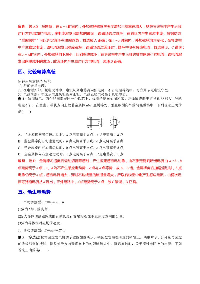 秘籍18电磁感应中的热点问题-备战2023年高考物理抢分秘籍（新高考专用）（原卷版）_4.2025物理总复习_2023年新高复习资料_备战2023年高考物理抢分秘籍（新高考专用）