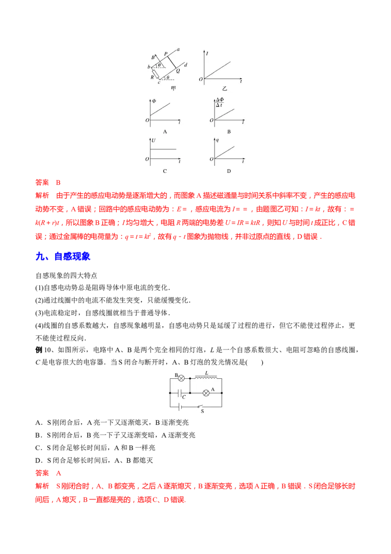 秘籍18电磁感应中的热点问题-备战2023年高考物理抢分秘籍（新高考专用）（原卷版）_4.2025物理总复习_2023年新高复习资料_备战2023年高考物理抢分秘籍（新高考专用）