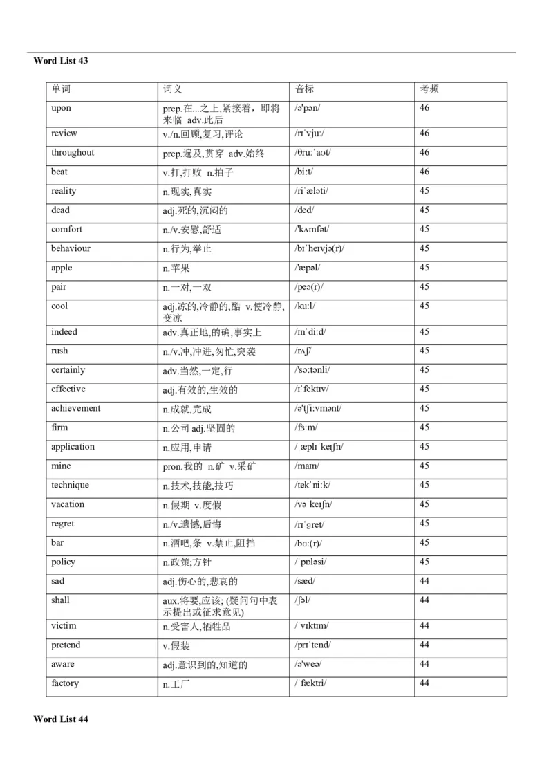 02高考3500词乱序版_3.2025英语总复习_2023年新高考资料_备战2023年高考英语抢分秘籍（新高考专用）_13高考英语3500词汇（乱序版）-2023年高考英语单词分类速记（按题型）_38353678