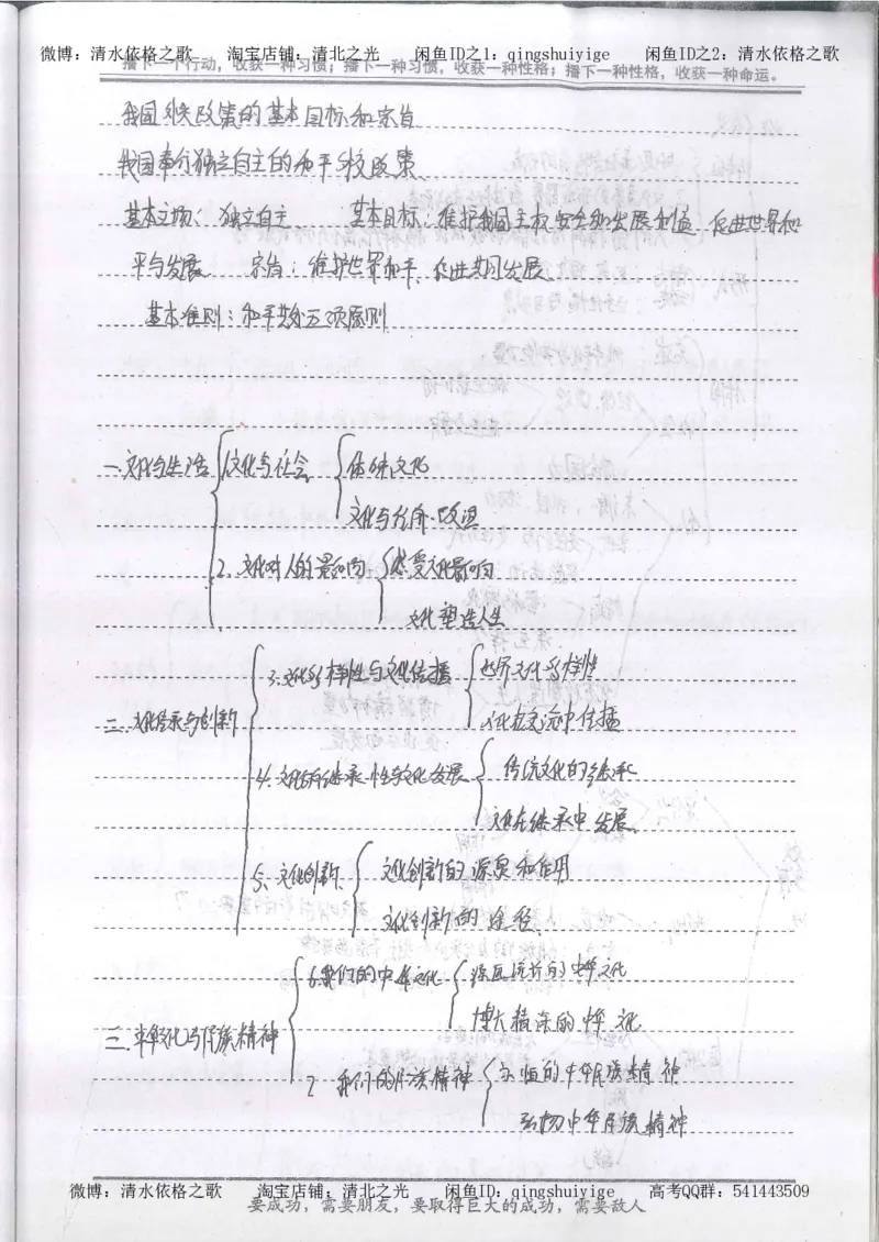 4.衡水中学高考积累与改错_高二政治（第2本）_109页_高中衡水学霸笔记_高中全部赠品_错题集高中九科_政治积累与改错