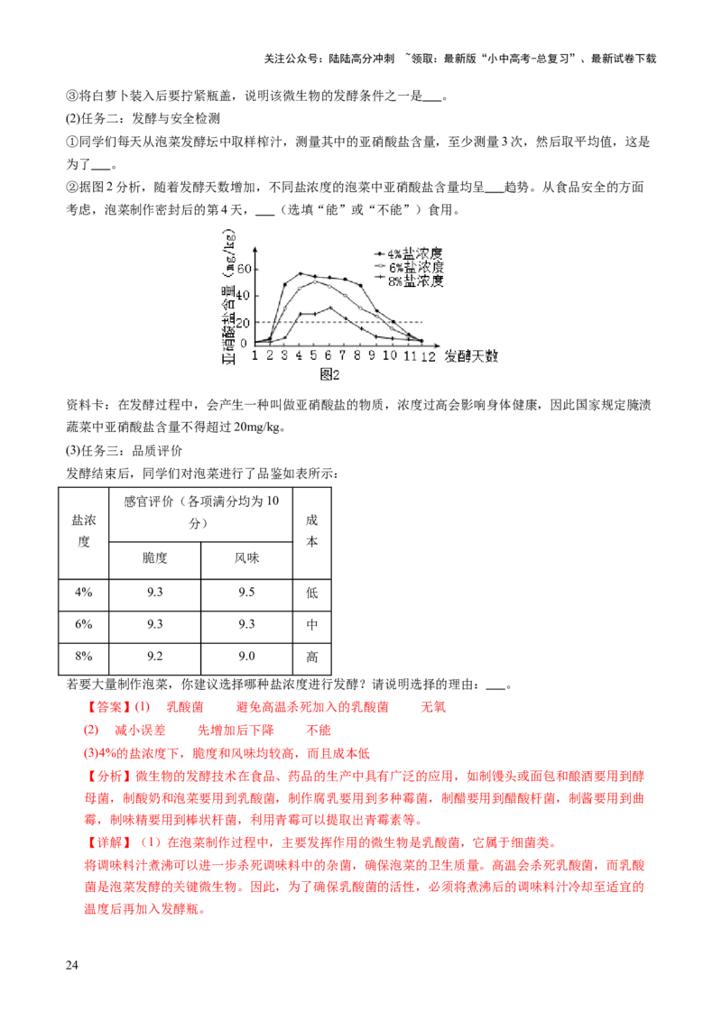 主题七生物学与社会.跨学科实践（讲练）（解析版）_02中考总复习（2026版更新中）_08-生物-中考总复习_2025中考复习资料_2025中考二轮课件ppt+讲义+练习生物_讲义+练习