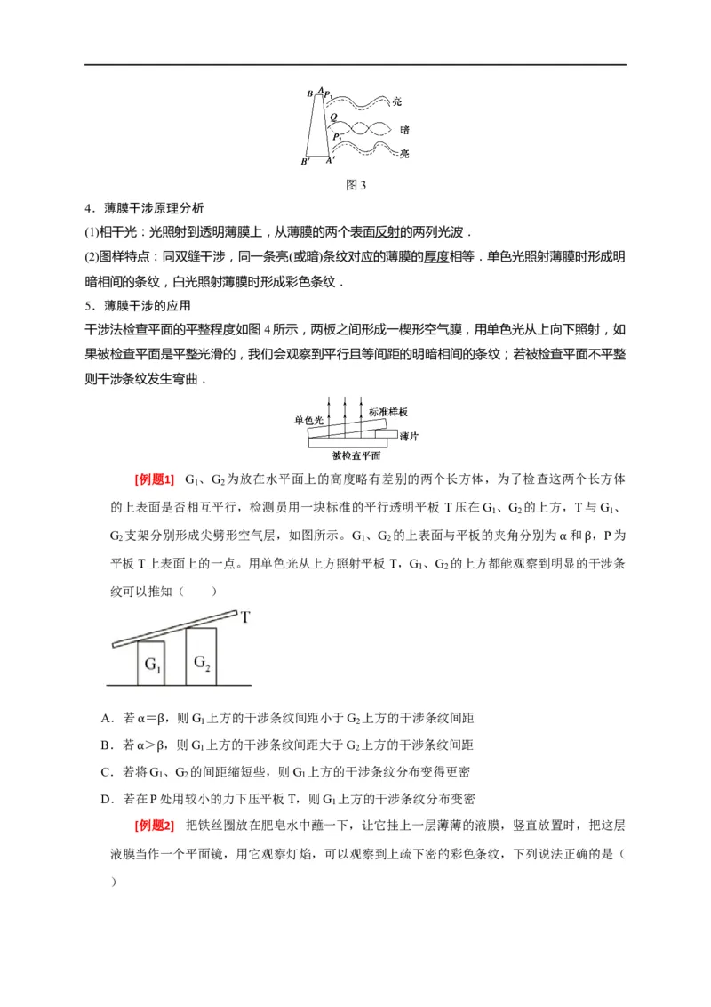 专题34光的波动性电磁波和相对论（原卷版）_4.2025物理总复习_赠品通用版（老高考）复习资料_专项复习_2023年高考冲刺物理热点知识讲练与题型归纳（全国通用）