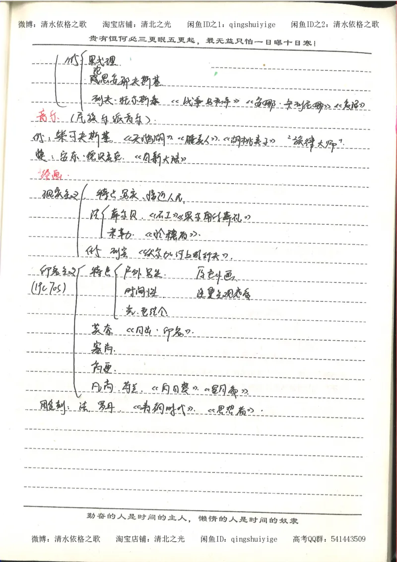 7.衡水中学高考积累与改错_高三历史（第3本）_133页_高中衡水学霸笔记_高中全部赠品_错题集高中九科_历史积累与改错