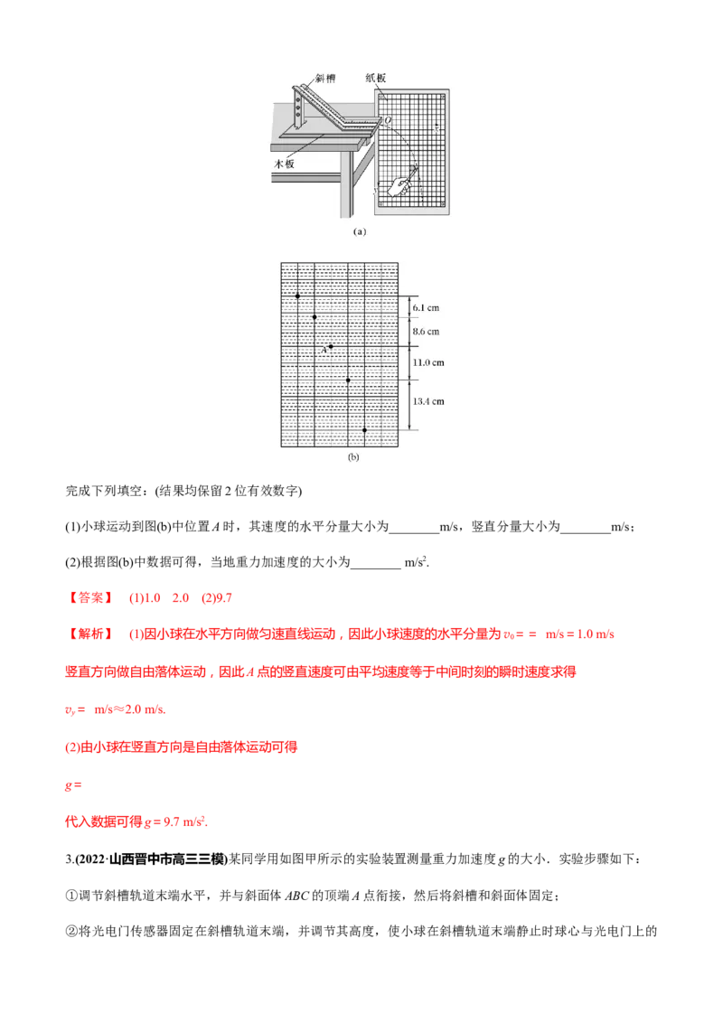 专题6.3练中厘清小实验的考点（解析版）_4.2025物理总复习_2023年新高复习资料_二轮复习_2023届高考物理二、三轮复习总攻略290387341