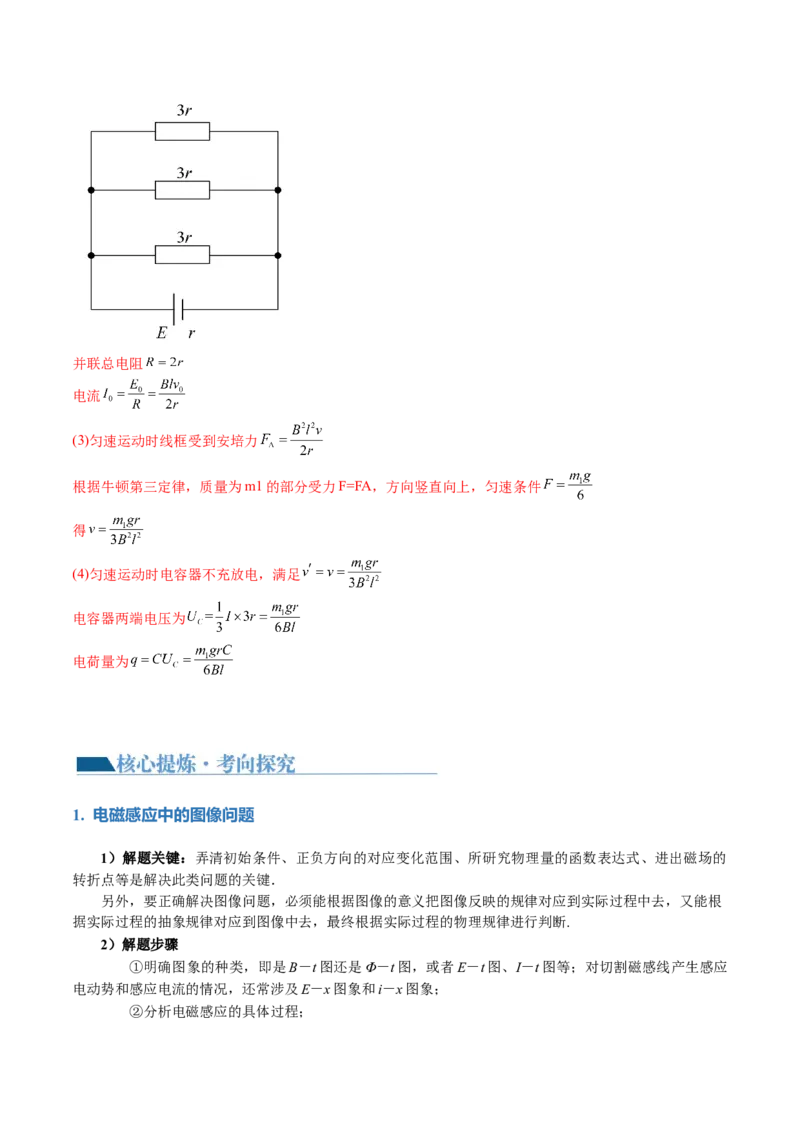 专题13电磁感应（讲义）（解析版）_4.2025物理总复习_2024年新高考资料_2.2024二轮复习_2024年高考物理二轮复习讲练测（新教材新高考）