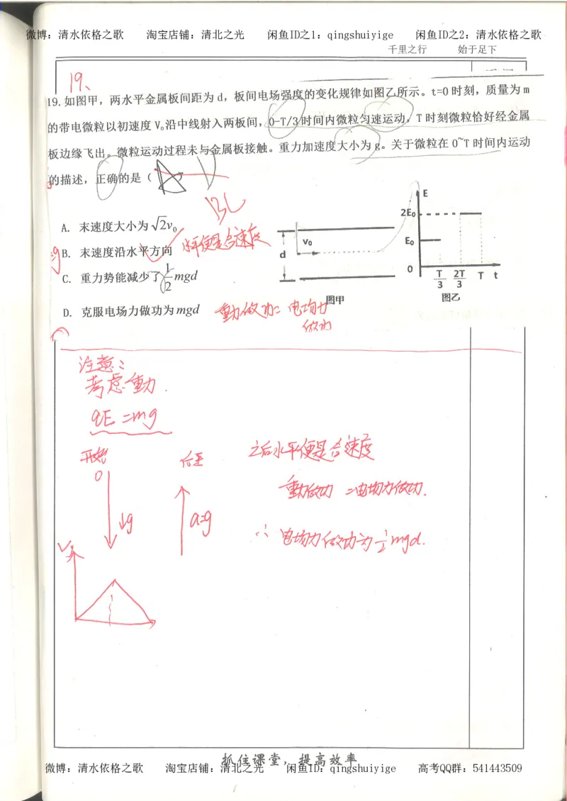 5.衡水中学高考积累与改错_高三物理（第1本）_139页_高中衡水学霸笔记_高中全部赠品_错题集高中九科_物理积累与改错