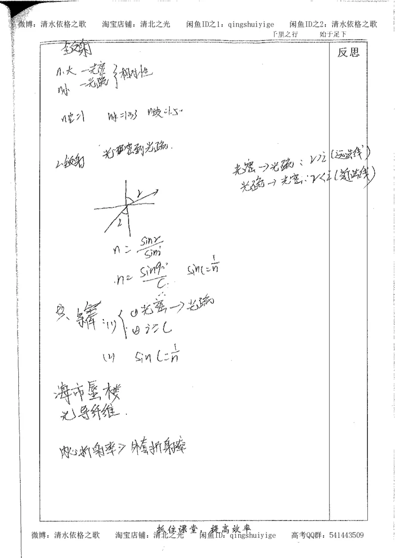 5.衡水中学高考积累与改错_高三物理（第1本）_139页_高中衡水学霸笔记_高中全部赠品_错题集高中九科_物理积累与改错
