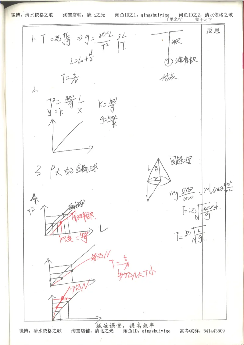 5.衡水中学高考积累与改错_高三物理（第1本）_139页_高中衡水学霸笔记_高中全部赠品_错题集高中九科_物理积累与改错