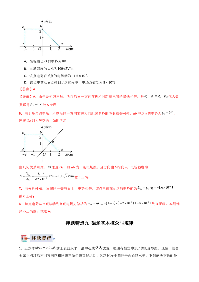 物理（新高考通用）-2024年高考终极押题猜想（解析版）_4.2025物理总复习_2024年新高考资料_5.2024三轮冲刺_物理-2024年高考终极押题猜想