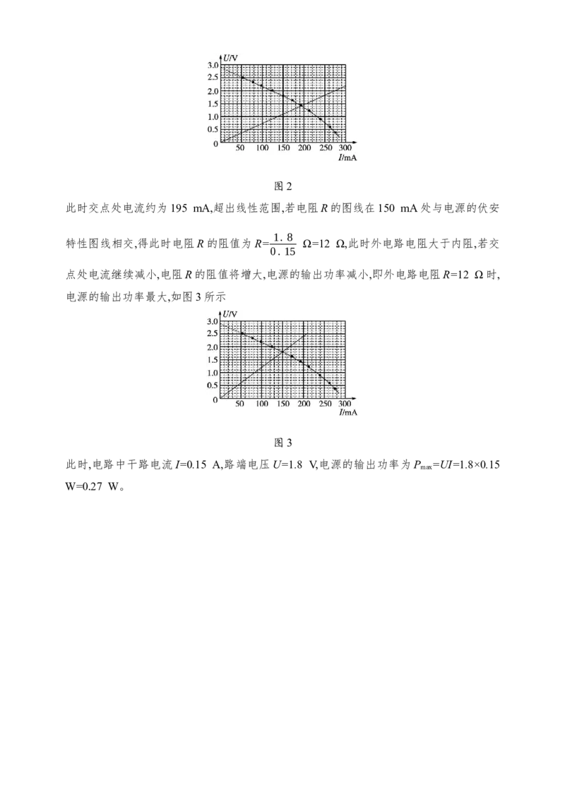 第10章　电路及其应用第5讲　实验测量电源的电动势和内阻_4.2025物理总复习_2025年新高考资料_一轮复习_2025人教版新教材物理高考第一轮基础练（完结）