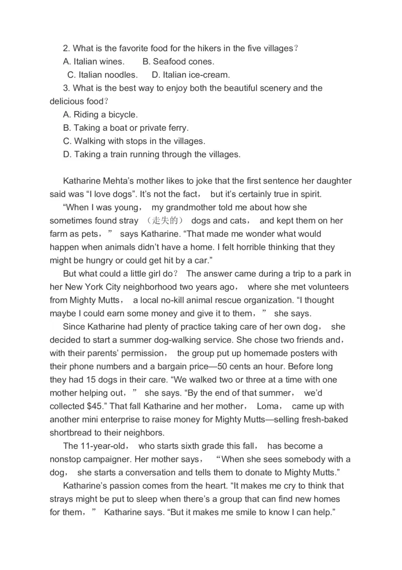 2023届高考英语一轮复习（含答案）分类综合训练：阅读理解完形填空书面表达（含答案）_3.2025英语总复习_赠品通用版（老高考）复习资料_二轮复习