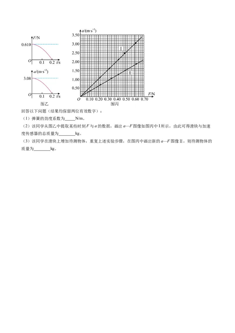第12讲实验：探究加速度与物体受力、物体质量的关系（讲义）（原卷版）_4.2025物理总复习_2025年新高考资料_一轮复习_2025年高考物理一轮复习讲练测（新教材新高考）