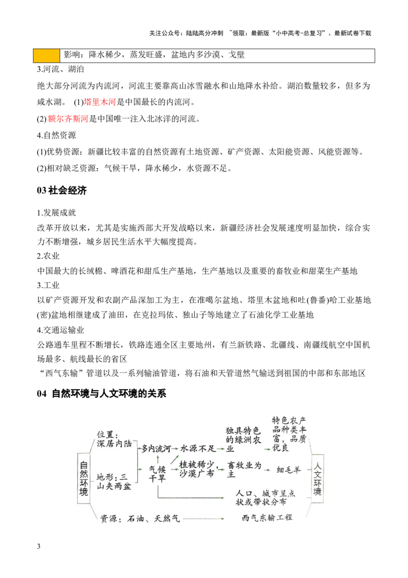 热点03西气东输四线新疆建成投产-2025中考地理热点&middot;重点&middot;难点专练（全国通用）_02中考总复习（2026版更新中）_09-地理-中考总复习_2025中考地理复习资料_热点专练