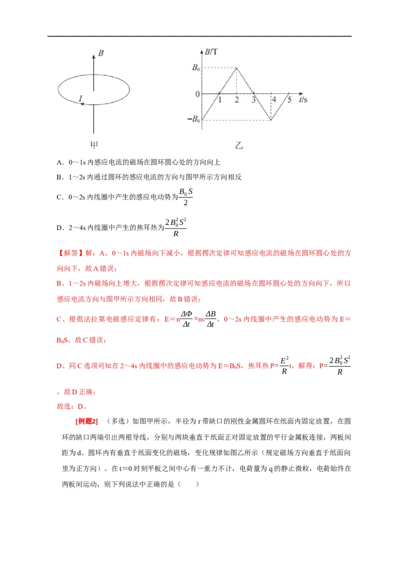 专题24法拉第电磁感应定律的理解及应用（解析版）_4.2025物理总复习_赠品通用版（老高考）复习资料_专项复习_2023年高考冲刺物理热点知识讲练与题型归纳（全国通用）
